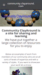 Mobile Screenshot of community.clayaround.com