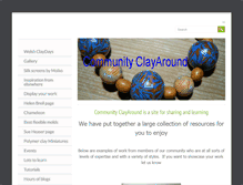 Tablet Screenshot of community.clayaround.com
