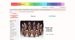 Desktop Screenshot of clayaround.com